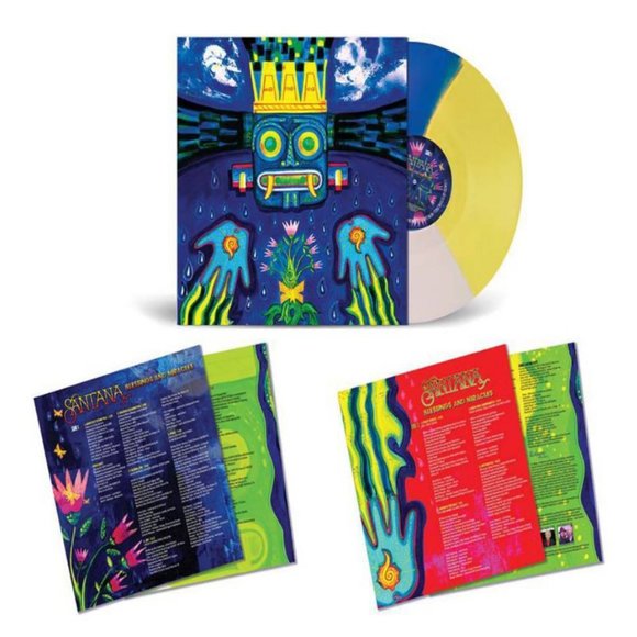 Santana Other - Santana Blessings And Miracles 2-LP ~ Exclusive Tri-Color Vinyl ~ New/Sealed!